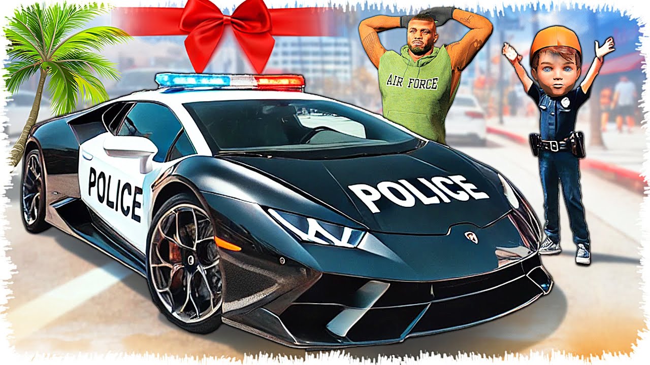 Джонни президент 7-бөлім, Баласына көлік сыйлады 🎁 (GTA V)