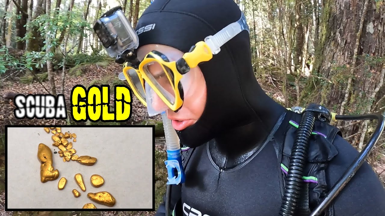 SCUBA DIVING for Gold, Finding The Deep GOLD!!! YouTube