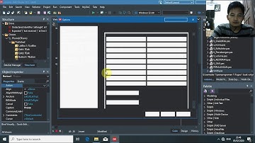 Cara membuat aplikasi Array dengan Delphi 10.3