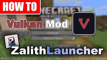 How To Setup Vulkan Mod With Zalith Launcher