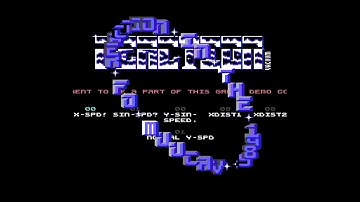 Commodore 64 demo: Reaction - Hangover (1989)