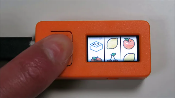 M5StickC Slot machine demo