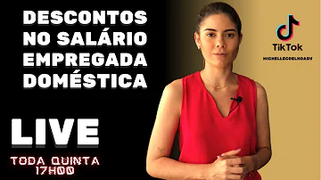 O que pode ser descontado do salário do empregado doméstico?