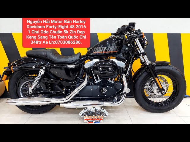 ĐÃ BÁN] Harley Forty-Eight 48 ABS 2016 1 chủ HQCN cực mới odo 5k9 - Chỉ 348  triệu - Lh 0703086286 - YouTube
