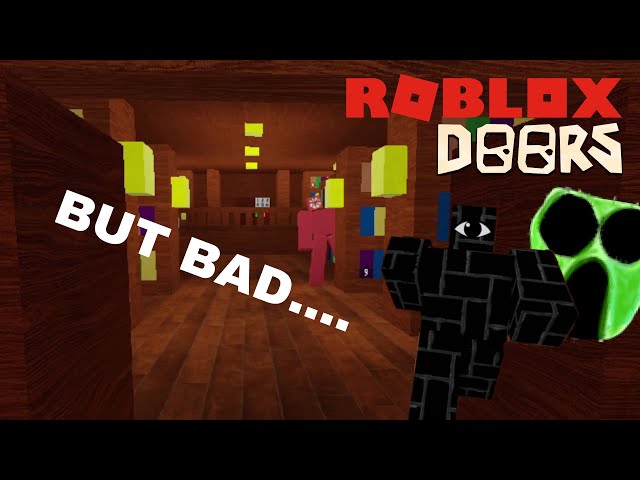 my doors but bad monster attempts : r/doors_roblox