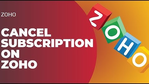 Zoho How to Cancel Subscription !! Cancel Zoho Crm Subscription 2023 !! Zoho