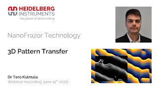 NanoFrazor Technology 9 - 3D Pattern Transfer