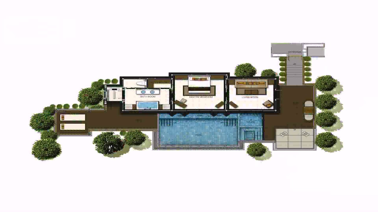 Bali House Floor Plan Design Gif