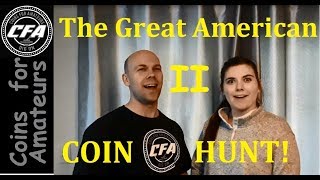 CFA Hiding Easter Eggs with COINS! THE GREAT AMERICAN COIN HUNT & National Coin Week!