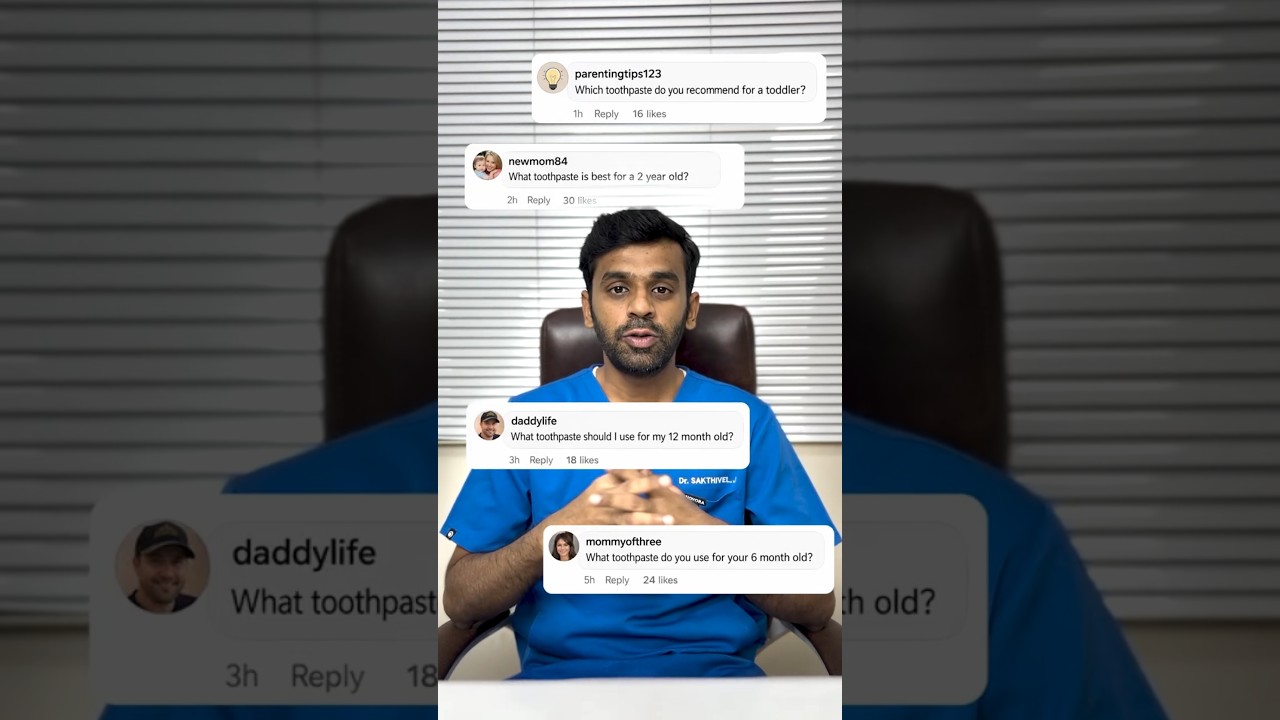 Choose the right toothpaste for your baby👶 