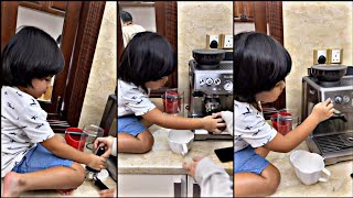 Neelofa || Jebat Jayden Tolong Aunty Fofa Buat Kopi