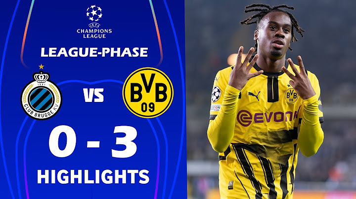 Club Brugge vs. Borussia Dortmund 0-3 Highlights & Goals | UEFA Champions League 2024/25