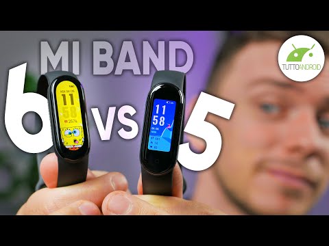 XIAOMI Mi BAND 6 le NOVITA' e come VA (+ confronto con Mi Band 5)