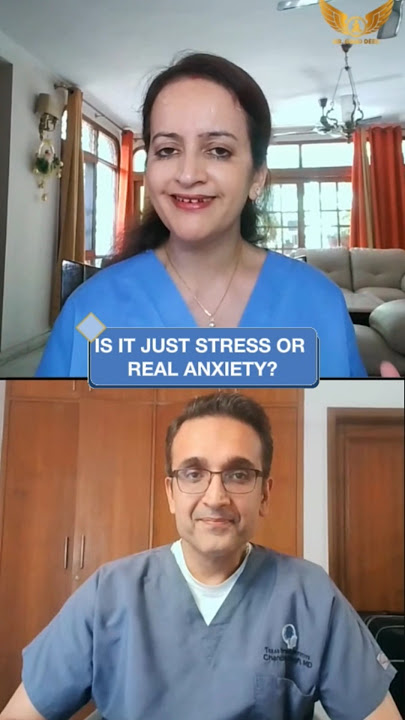 Stress vs Anxiety? Expert insight #mentalhealthmatters #anxietyawareness
