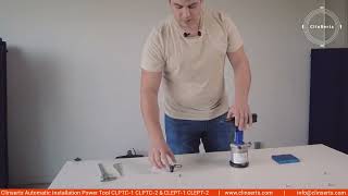 Clinserts Automatic Installation Power #Tool #tutorial