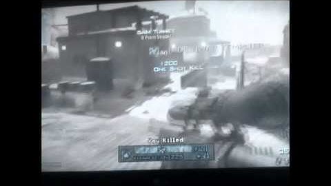 Modern Warfere Quick Scope Montage