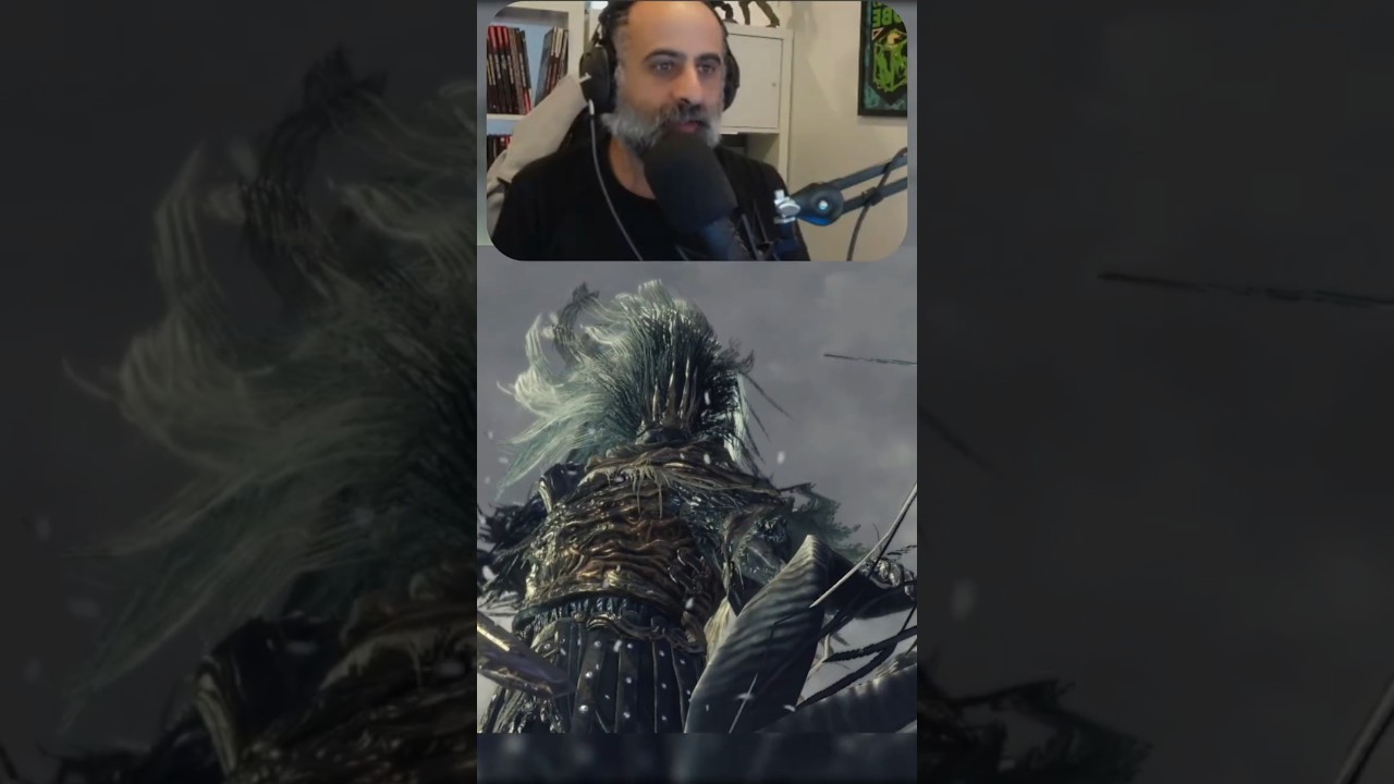 Is this the HARDEST boss in Dark Souls 3? Facing the Nameless King for the first time #darksouls3