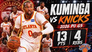 Jonathan Kuminga 13 pts 4 rebs vs Knicks 2026 PO G5