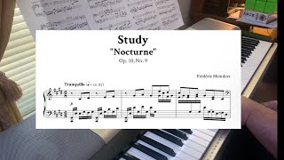 Chopin-Meinders - Étude, Op.10 No.9 (Nocturne for left hand alone)