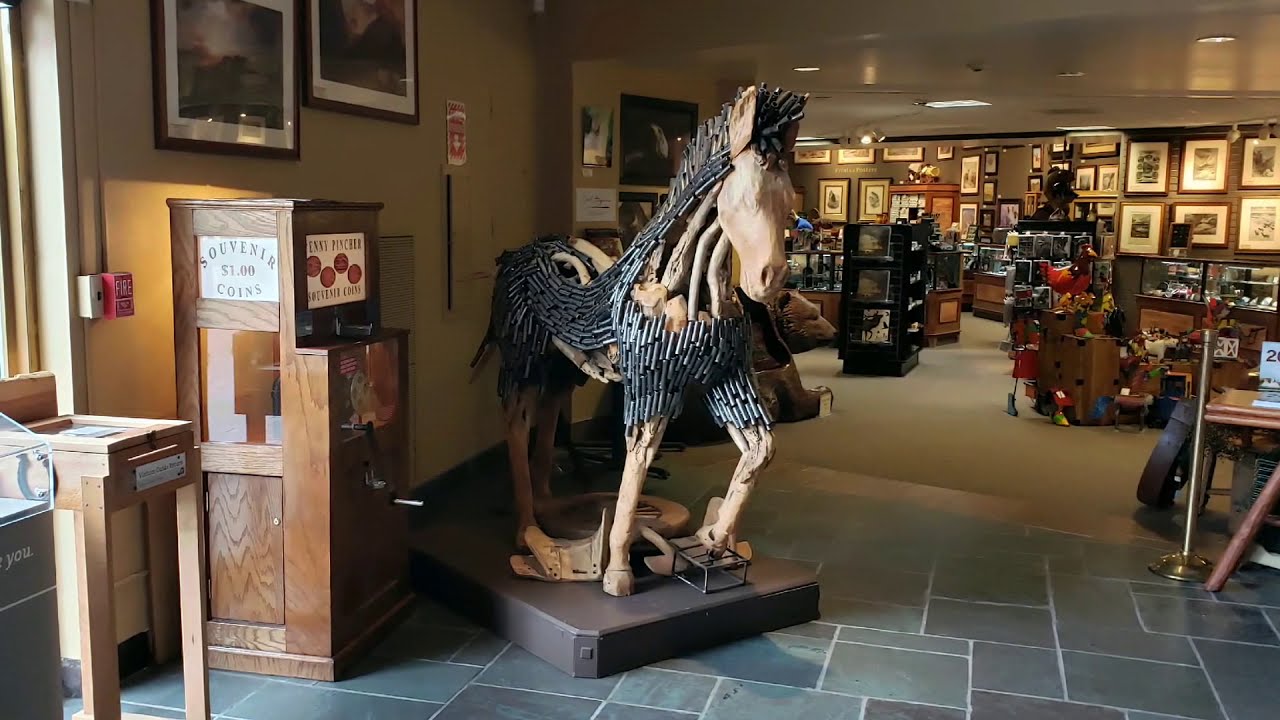 Buffalo Bill Museum Interior and Exterior Views, Cody Wyoming 2019
