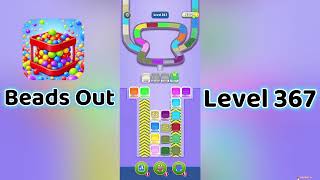 🎮 Beads Out Level 367 Walkthrough 🧩 | Tricky Bead Puzzle Solution | Mini Boss