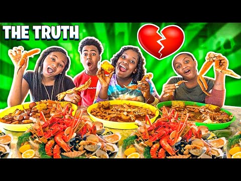 MACEI EXPOSED THE TRUTH ABOUT HER RELATIONSHIP WITH BAM!💔 *SEAFOOD MUKBANG*