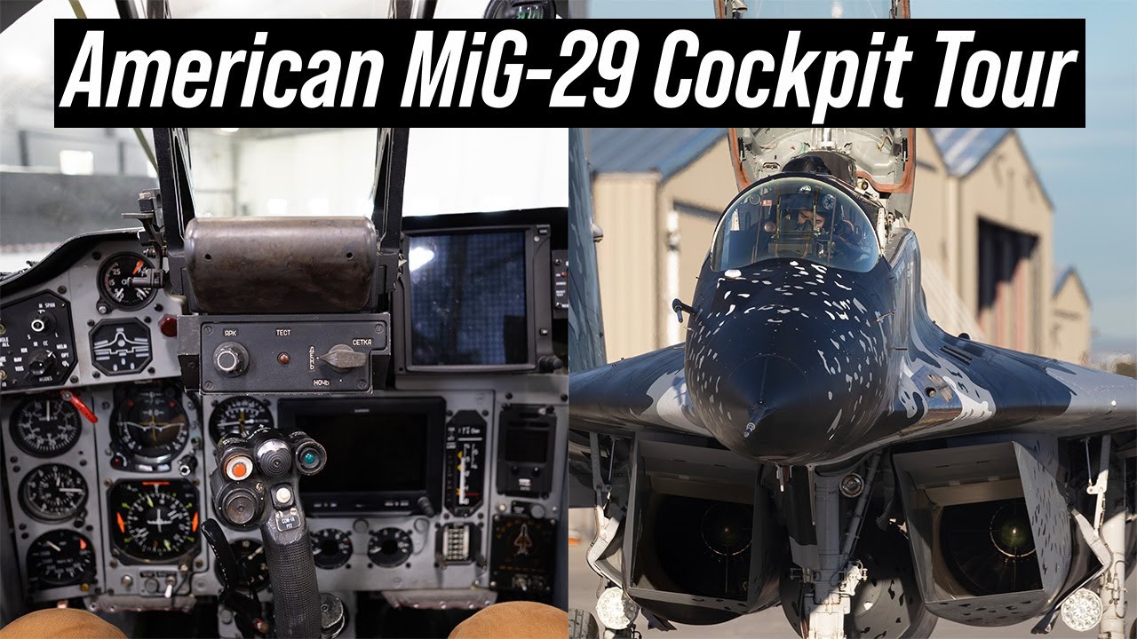 Inside an American MiG-29 - YouTube