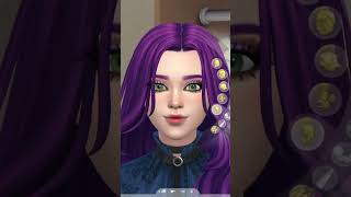 Creating Abigail from #StardewValley in #thesims4 #sims4cas #stardew