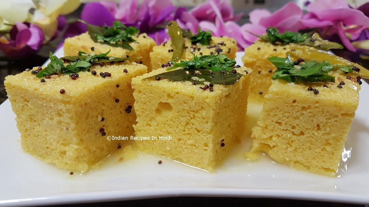 Dhokla Recipe Soft and Spongy Dhokla Without Eno Khaman Dhokla In