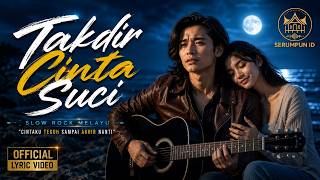 Slow Rock Melayu Paling Romantis ❤️ | TAKDIR CINTA SUCI (Official Lyric Video)