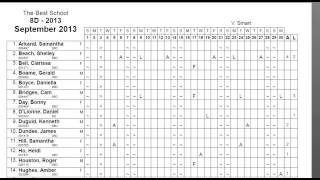 MarkBook ® 5-7 Attendance Forms