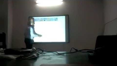 Demonstration of Interactive Whiteboard