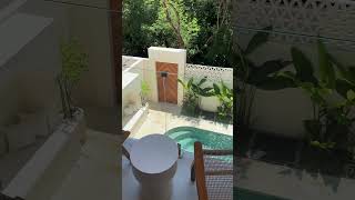 Sneak Peek Outdoor Area of Villa Uluwatu Surf Sanctuary #viral #shorts #travel #villa #indonesia
