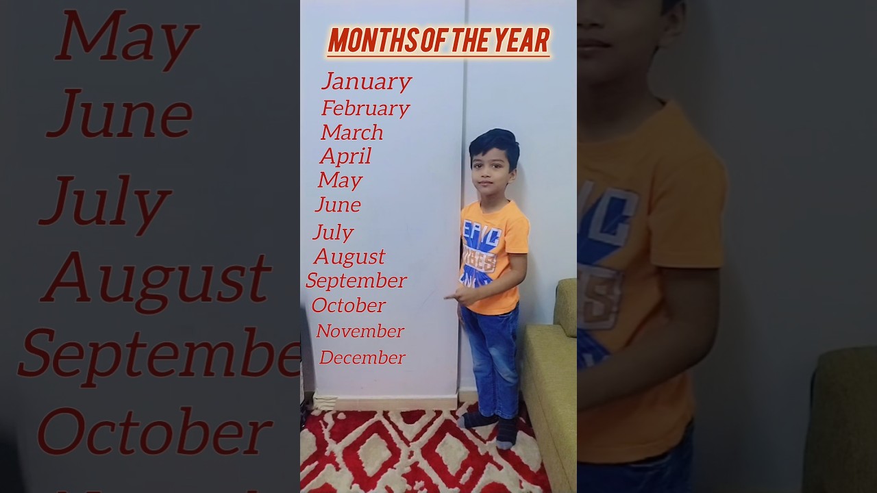 Months of the year 