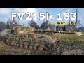 World of tanks fv215b 183  4 kills 116k damage