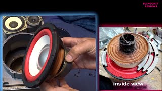 JVC MX-GT91R speaker disassembly ,episode 1