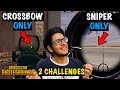 CROSSBOW Only Challenge + SNIPER Only Challenge in PUBG | Live Insaan