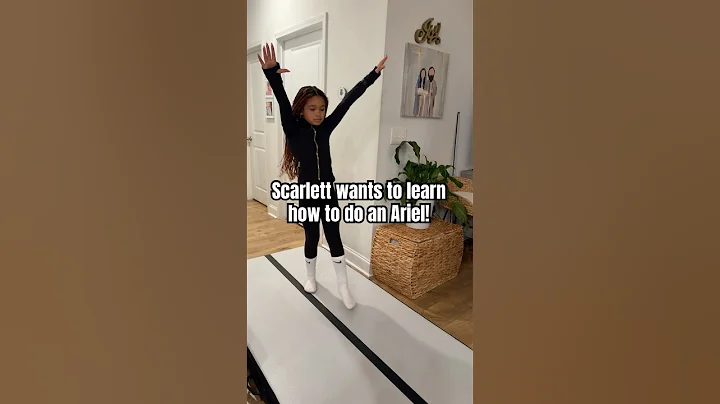 The beginning stages of an Ariel!! #gymnastics #ariel #scarlett