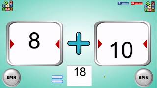 Math Randomizer | 4 Basic Operation | Editable Template