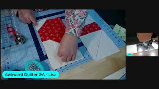 Sampler Sew Along   Basic Block 6   Heart Block