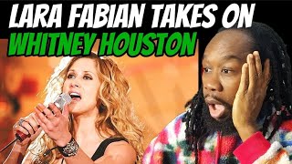 An incredible Whitney Houston homage - LARA FABIAN I will always love you REACTION