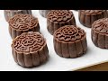 Chocolate Icecream Mooncakes, easy recipe