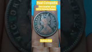 Victoria queen Copper coin 1876# rare coin# real Coinpedia#