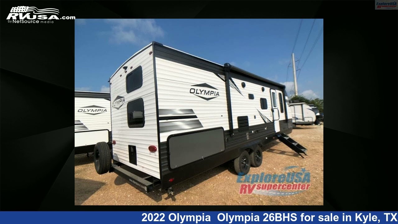 Incredible 2022 Olympia  Travel Trailer RV For Sale in Kyle, TX | RVUSA.com