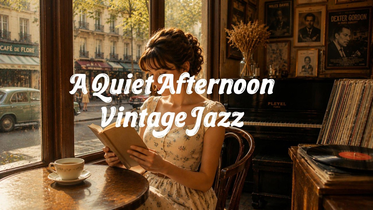 1945 American Vintage Jazz ☕📖 | A Quiet Afternoon | Music for