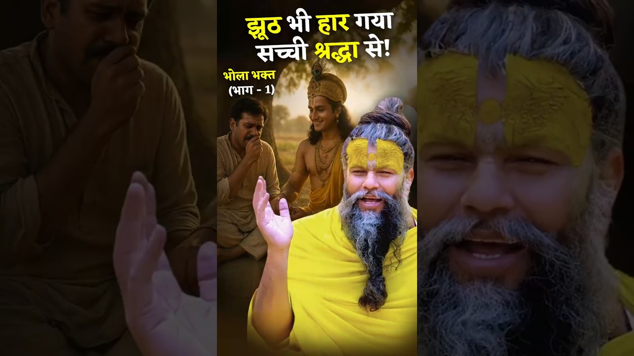 भोला भक्त (भाग - 1) | झूठ भी हार गया सच्ची श्रद्धा से !  