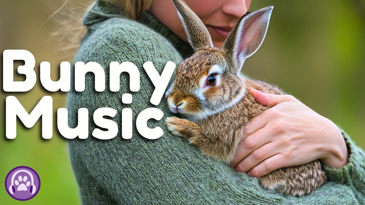 Music for Rabbits - Immediate Anxiety Relief for Happy Bunnies 🐰❤️