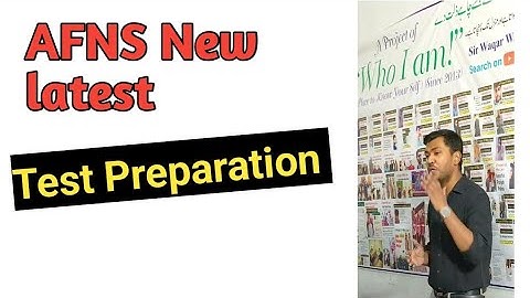 AFNS New latest Test Preparation Tips From Sir waqar Waheed | AFNS Interview Tips | AFNS Medical Tip