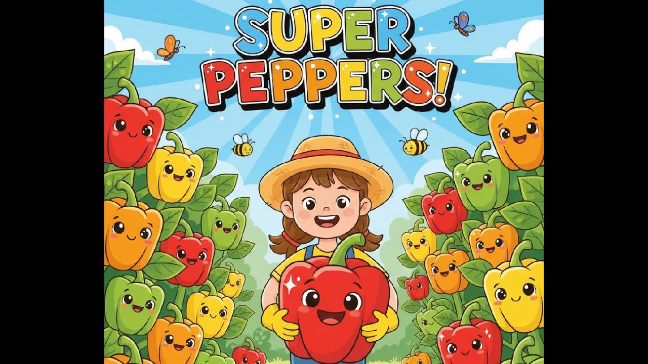 Grow Super Peppers at Home! 🌈🌶️ Easy Guide for Big Harvests (Beginner Friendly) #gardeningforkids