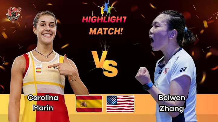 Women's Singles | Carolina Marin (ESP) vs. Beiwen Zhang (USA) | Badminton 2025 Highlight
